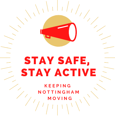 Nottingham Stay Safe, stay active logo